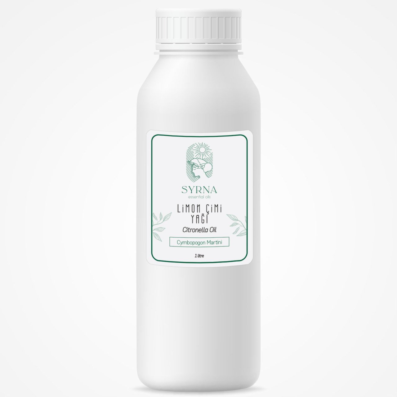 Limon Çimi Yağı (Cymbopogon Martini) 1 Litre
